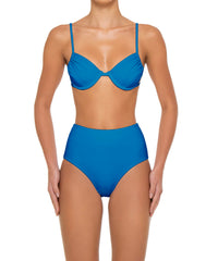 BSWS-T160 Underwired Ruched Bikini Top