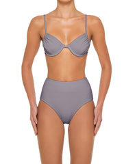 BSWS-T160 Underwired Ruched Bikini Top