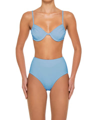 BSWS-T160 Underwired Ruched Bikini Top