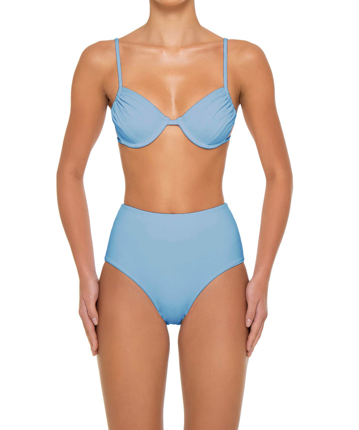 BSWS-T159 Halter Binded Tankini Top