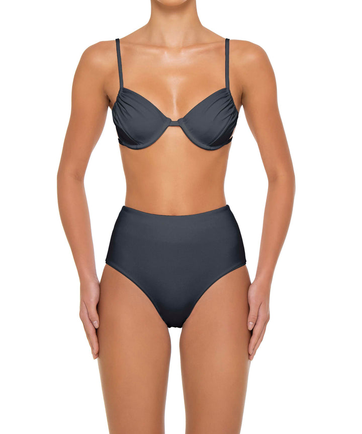 BSWS-T160 Underwired Ruched Bikini Top