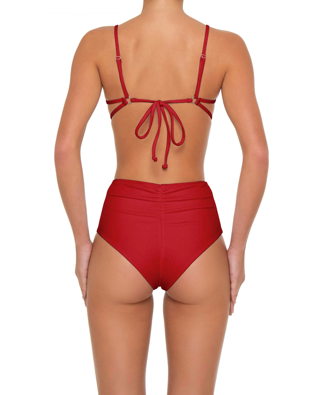 BSWS-T160 Underwired Ruched Bikini Top