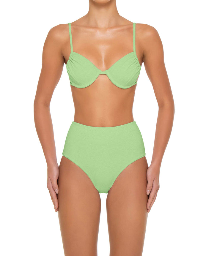 BSWS-T160 Underwired Ruched Bikini Top