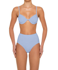 BSWS-T160 Underwired Ruched Bikini Top