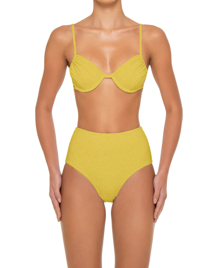 BSWS-T160 Underwired Ruched Bikini Top