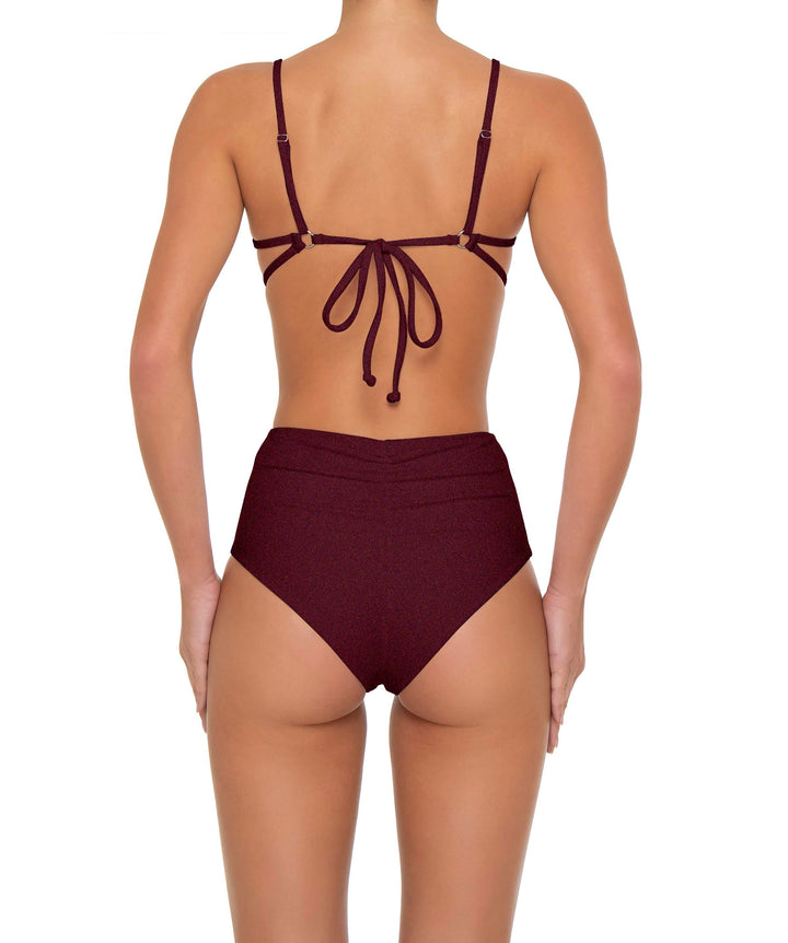 BSWS-T160 Underwired Ruched Bikini Top