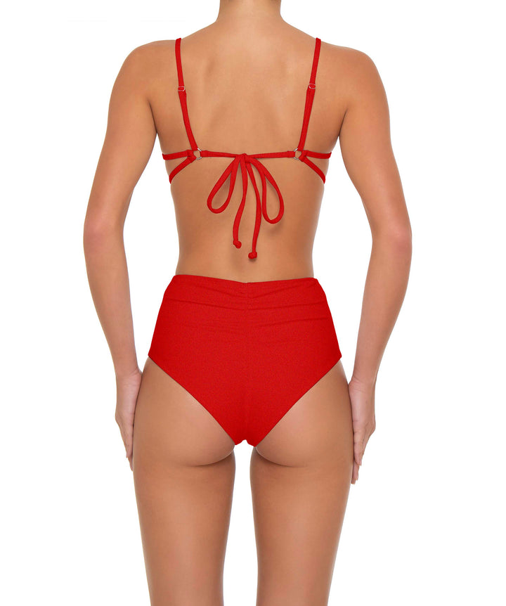 BSWS-T160 Underwired Ruched Bikini Top