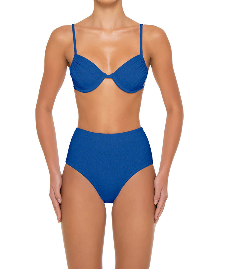 BSWS-T160 Underwired Ruched Bikini Top