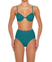 BSWS-T160 Underwired Ruched Bikini Top