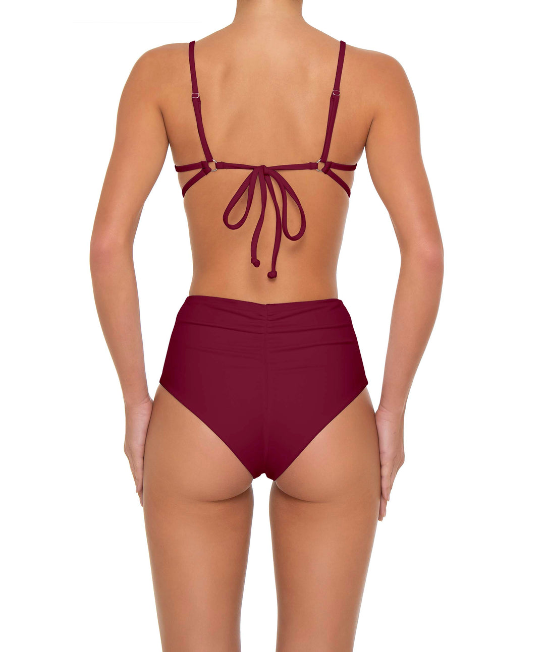 BSWS-T160 Underwired Ruched Bikini Top