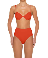 BSWS-T160 Underwired Ruched Bikini Top