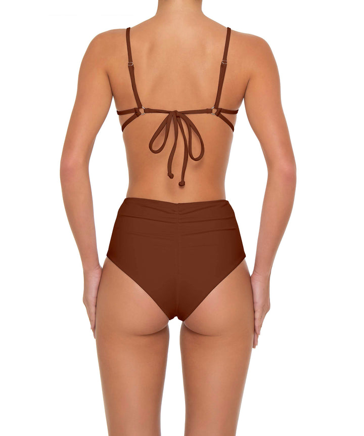 BSWS-T160 Underwired Ruched Bikini Top