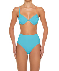 BSWS-T160 Underwired Ruched Bikini Top