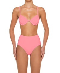 BSWS-T160 Underwired Ruched Bikini Top