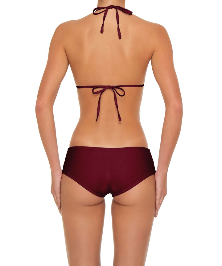 BSWS-T161 Micro Diamond Binded Bikini Top