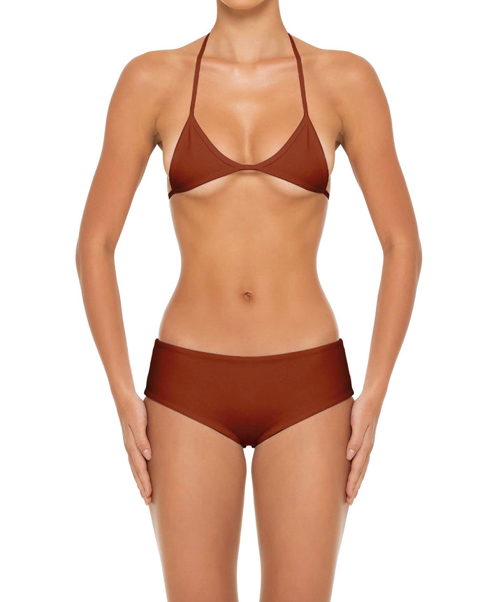 BSWS-T161 Micro Diamond Binded Bikini Top