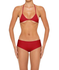 BSWS-T161 Micro Diamond Binded Bikini Top