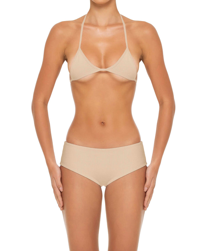 BSWS-T161 Micro Diamond Binded Bikini Top