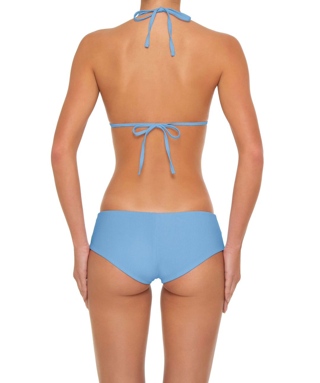 BSWS-T161 Micro Diamond Binded Bikini Top