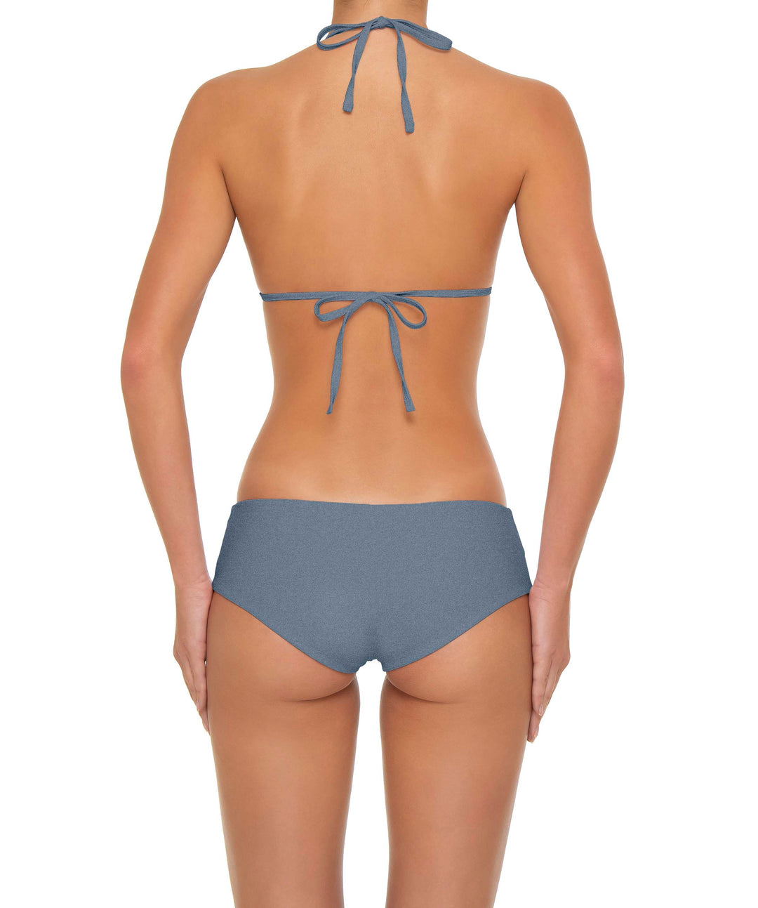 BSWS-T161 Micro Diamond Binded Bikini Top
