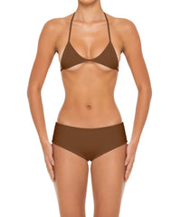 BSWS-T161 Micro Diamond Binded Bikini Top