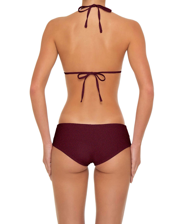 BSWS-T161 Micro Diamond Binded Bikini Top