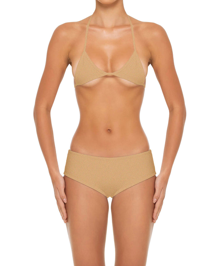 BSWS-T161 Micro Diamond Binded Bikini Top