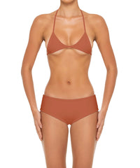 BSWS-T161 Micro Diamond Binded Bikini Top
