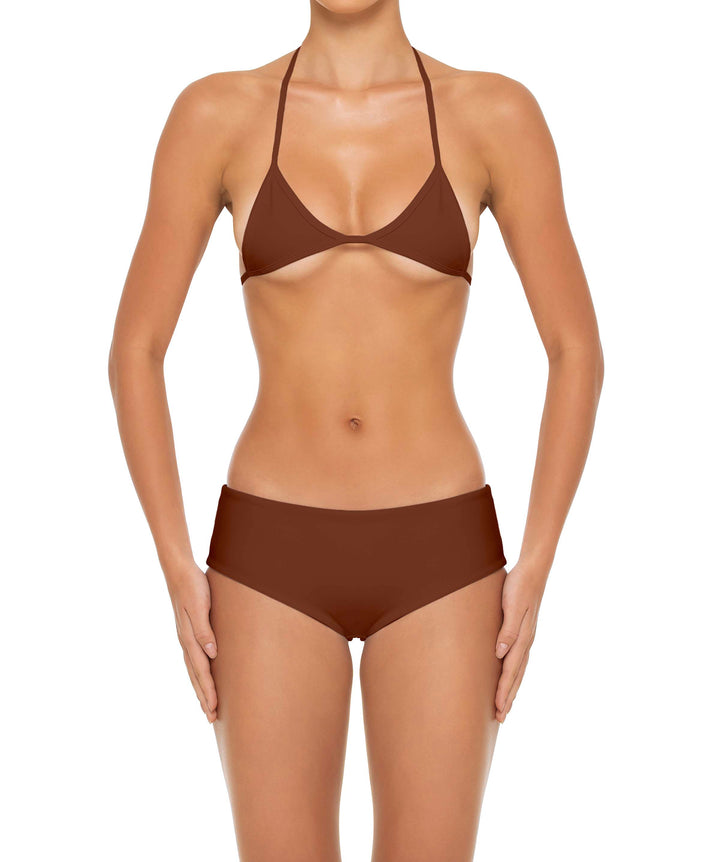BSWS-T161 Micro Diamond Binded Bikini Top
