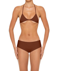 BSWS-T161 Micro Diamond Binded Bikini Top