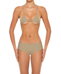 BSWS-T161 Micro Diamond Binded Bikini Top