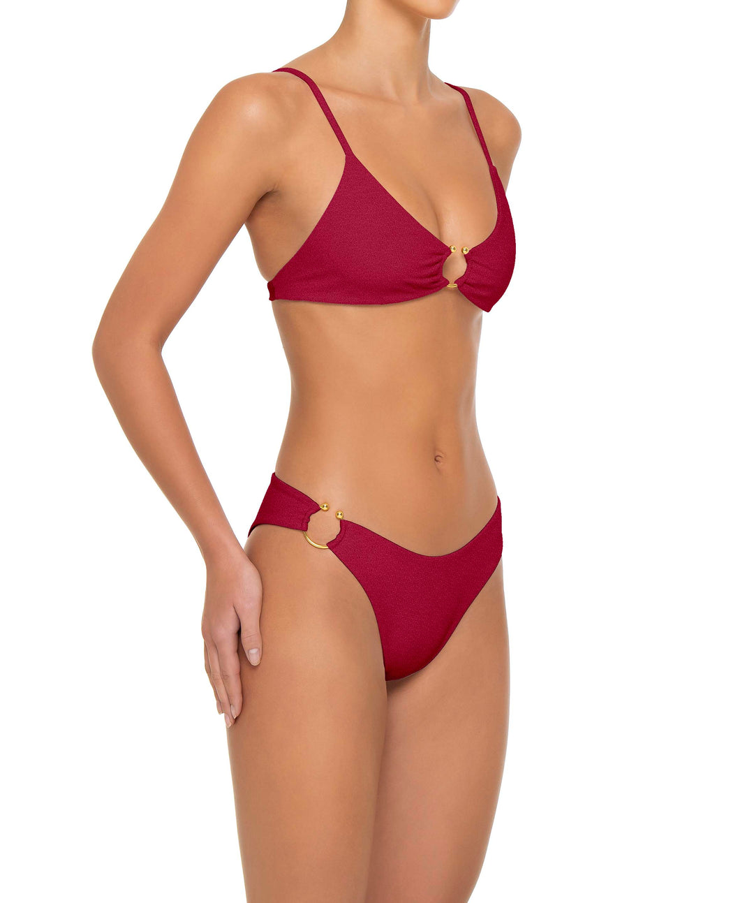 BSWS-T162 Ring Bralette Bikini Top