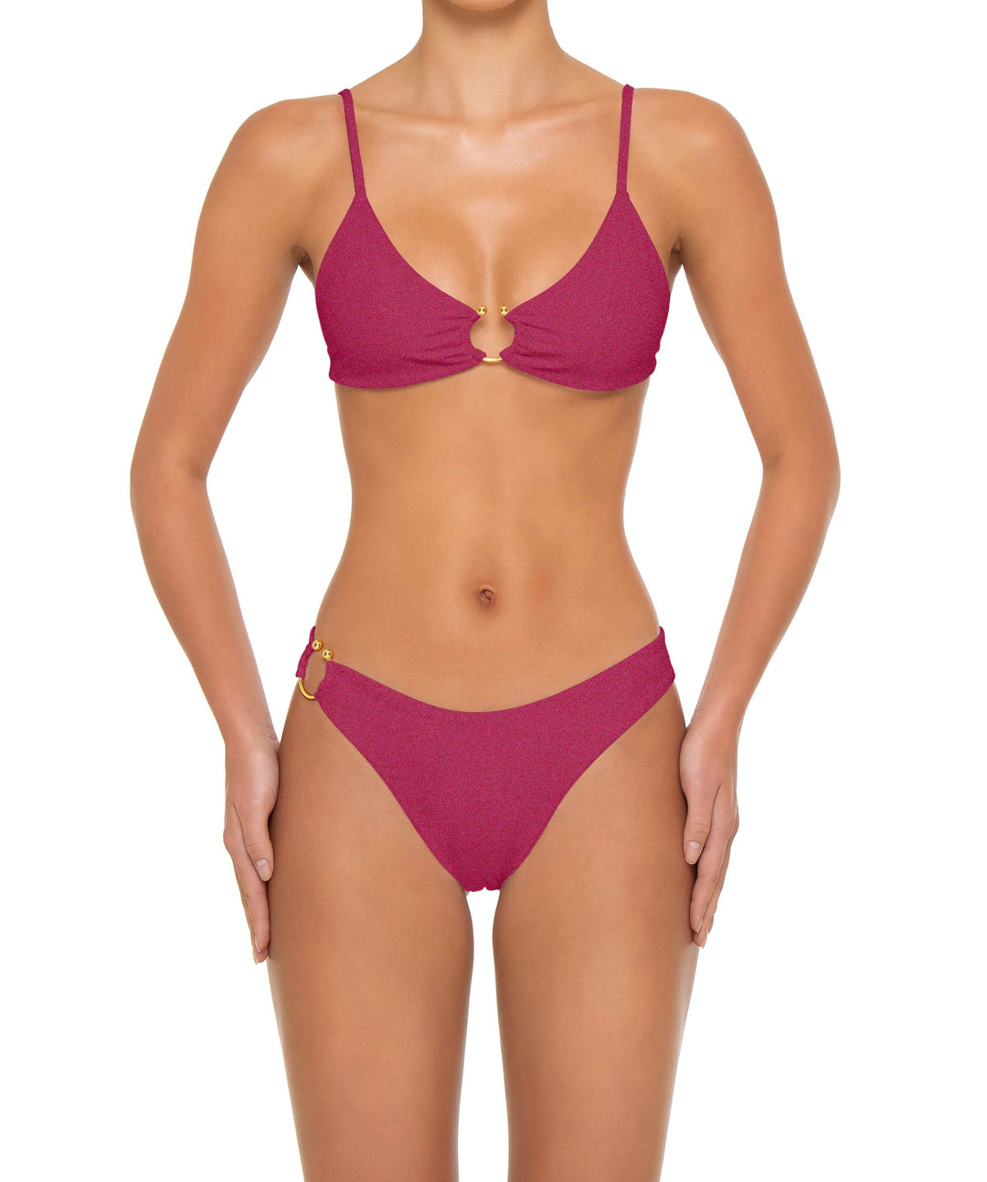 BSWS-T162 Ring Bralette Bikini Top
