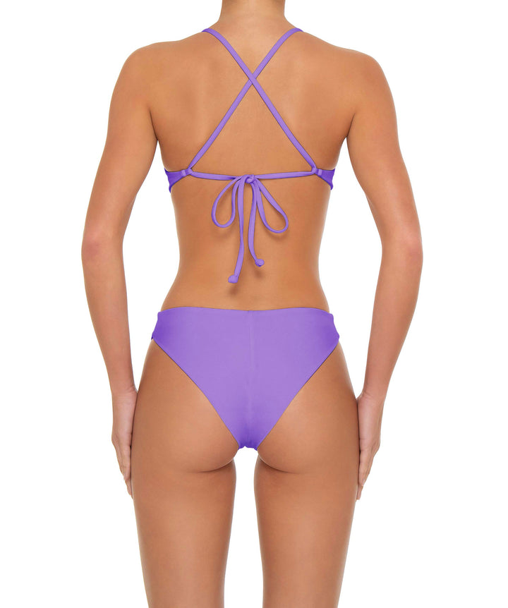 BSWS-T163 Plunge Criss Cross Bikini Top