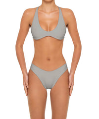 BSWS-T163 Plunge Criss Cross Bikini Top