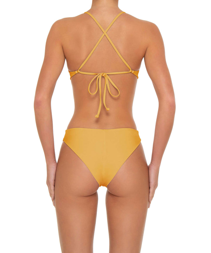 BSWS-T163 Plunge Criss Cross Bikini Top