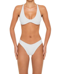 BSWS-T163 Plunge Criss Cross Bikini Top