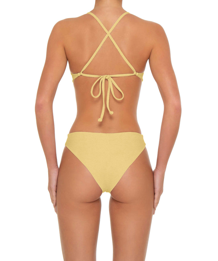 BSWS-T163 Plunge Criss Cross Bikini Top