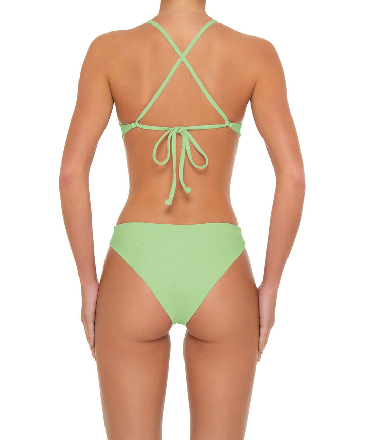 BSWS-T163 Plunge Criss Cross Bikini Top