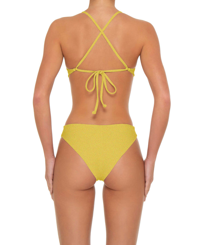 BSWS-T163 Plunge Criss Cross Bikini Top