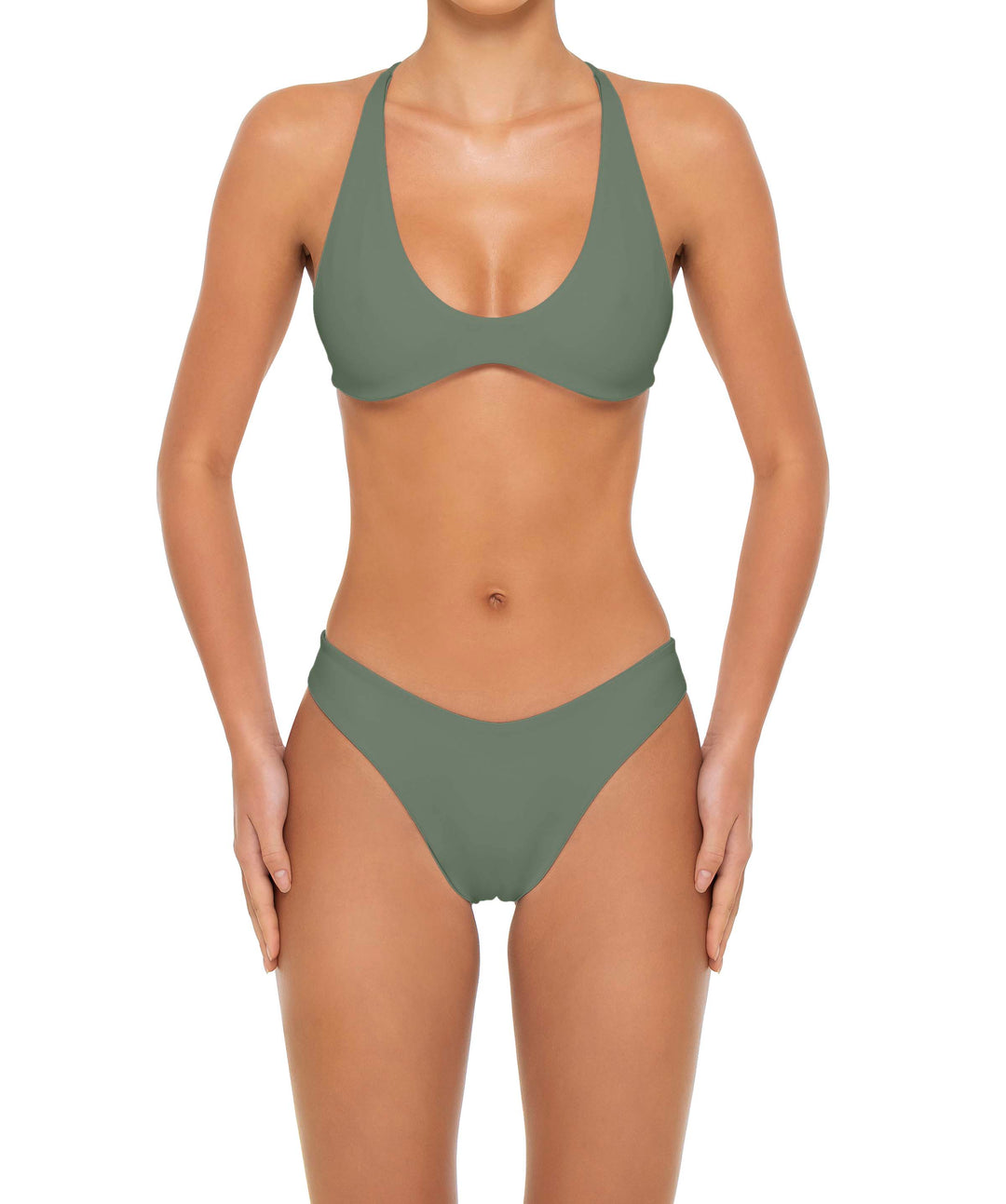 BSWS-B163 Seamless Brief Bikini Bottom
