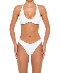 BSWS-T163 Plunge Criss Cross Bikini Top