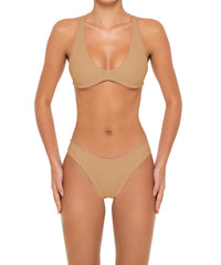 BSWS-T163 Plunge Criss Cross Bikini Top