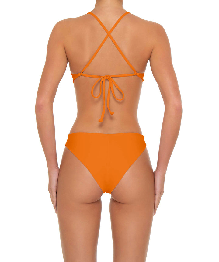 BSWS-T163 Plunge Criss Cross Bikini Top