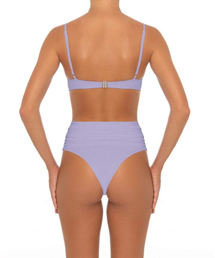 BSWS-T164 Underwire Shirred Cup Bikini Top