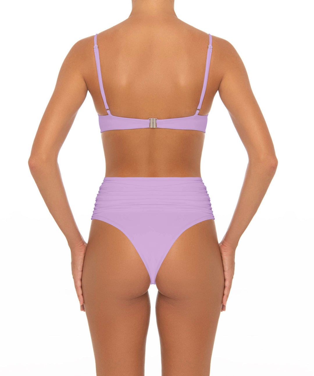 BSWS-T164 Underwire Shirred Cup Bikini Top
