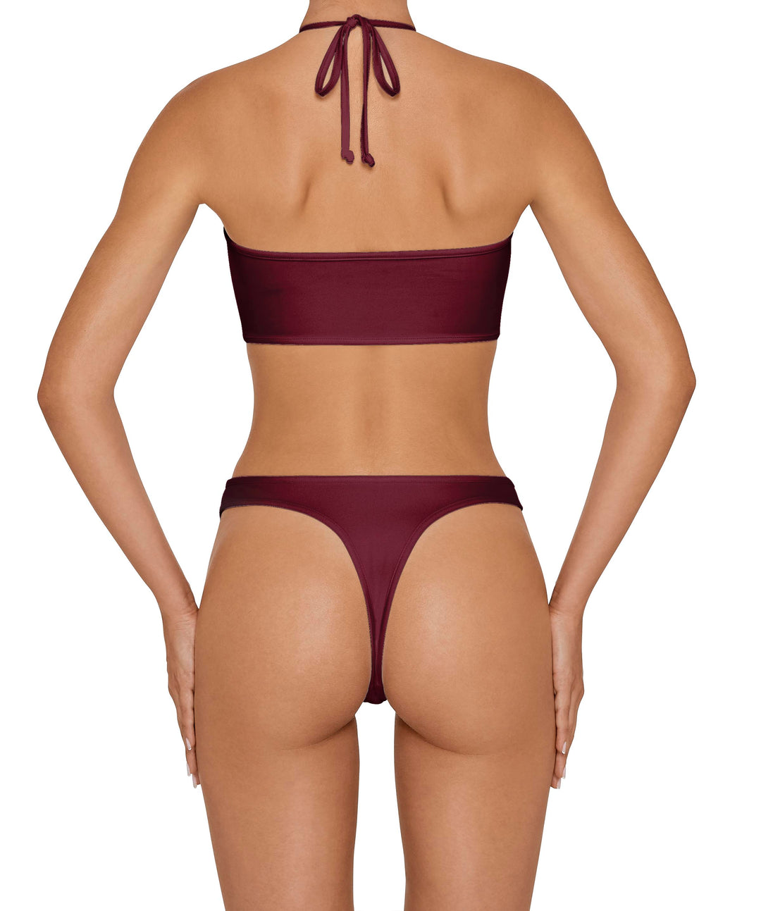 BSWS-T165 Adjustable Studded Bandeau With
Binding