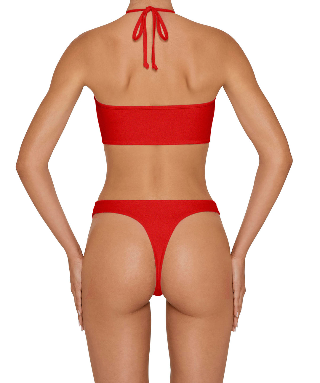 BSWS-B165 High Cut Cheeky Studded Bottom With Binding