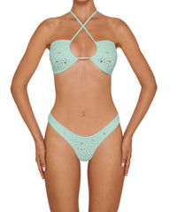 BSWS-B165 High Cut Cheeky Studded Bottom With Binding