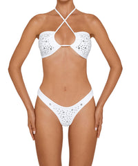 BSWS-B165 High Cut Cheeky Studded Bottom With Binding